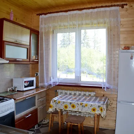 Karpatski Prostory Деревянный коттедж Славское